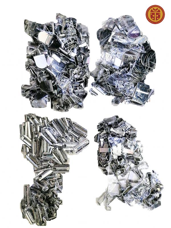 ตะขอตอกลีวายส์สแตนเลส (ไม่ขึ้นสนิม) กล่องละ140ชุด (1ชุดมี​4ชิ้น)​